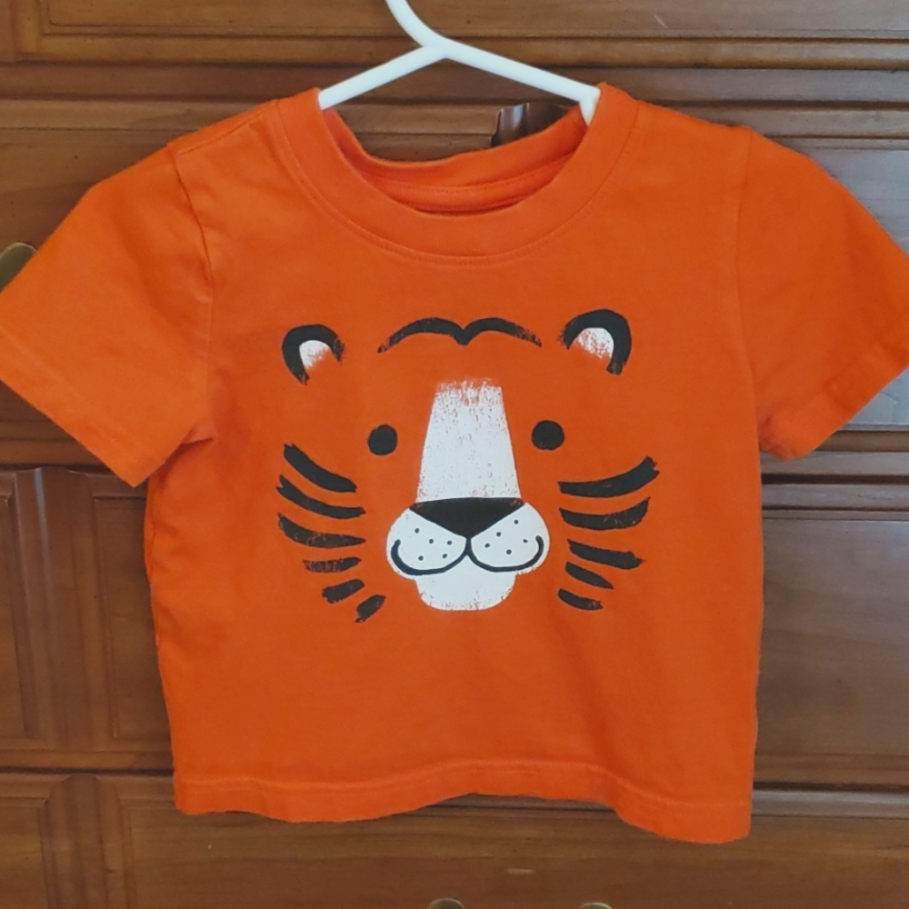 Orange Tiger Tee